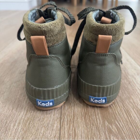 Keds Women’s Sz 9 Scout Boot III Water Resistant Insolated Olive Boots WF65494 - Picture 8 of 11